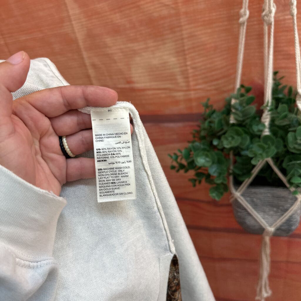 Chico's Women's Animal Print Cardigan