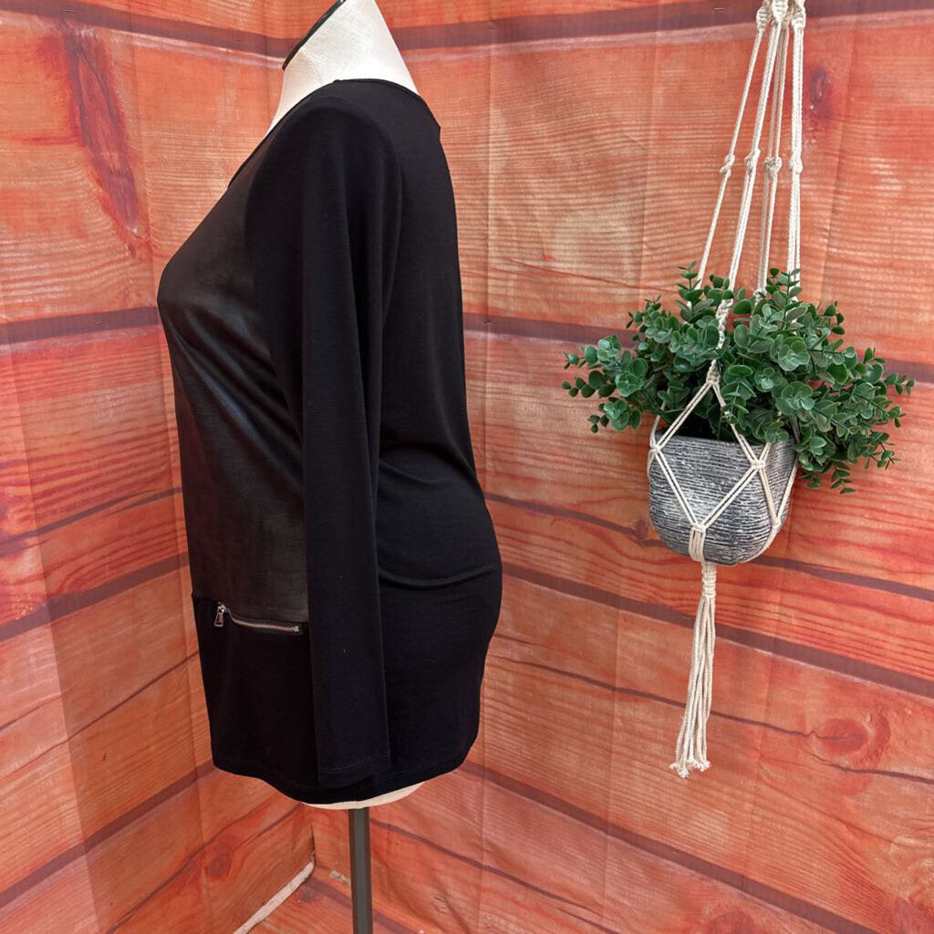 Conrad C Women's Black Long Sleeve Top