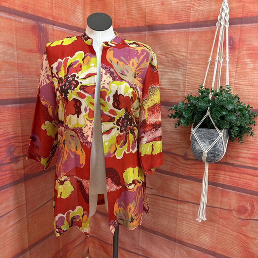 Coldwater Creek Floral Print Blouse