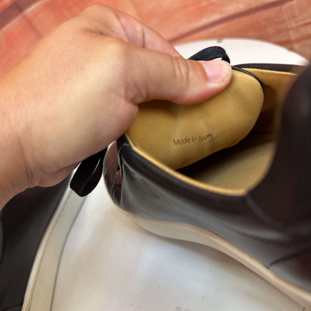 Men’s Magnanni Black Leather Sneakers