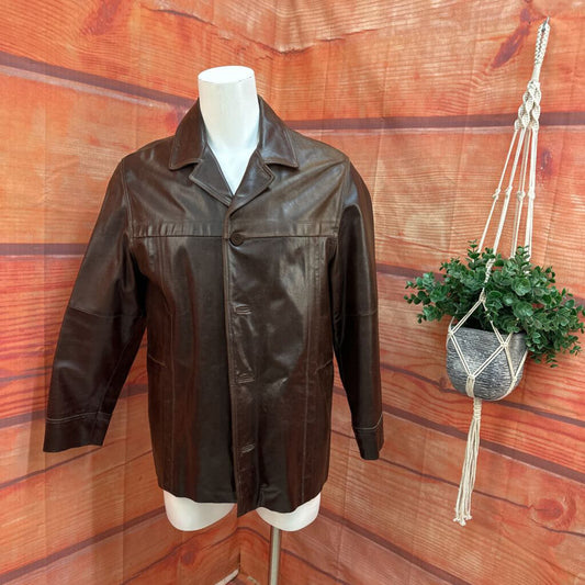 Wilson's Leather Brown Jacket