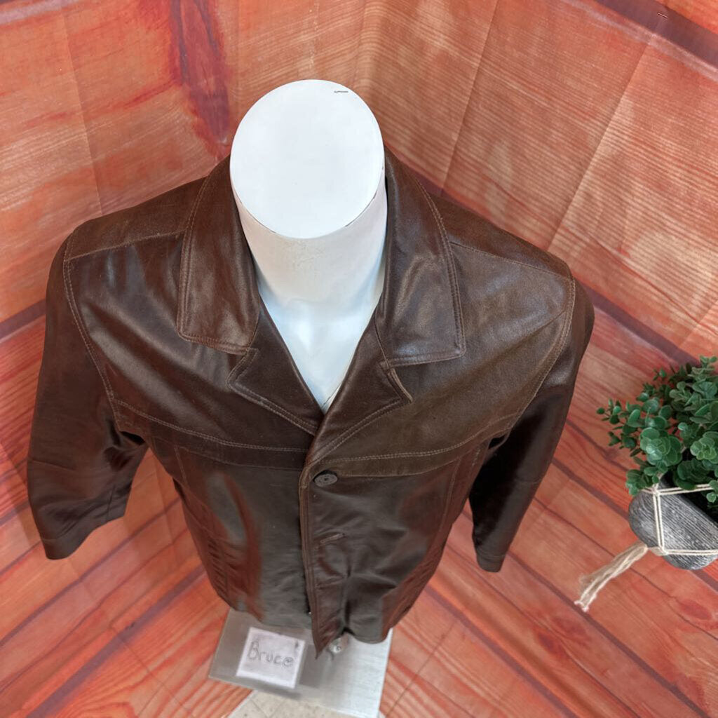 Wilson's Leather Brown Jacket
