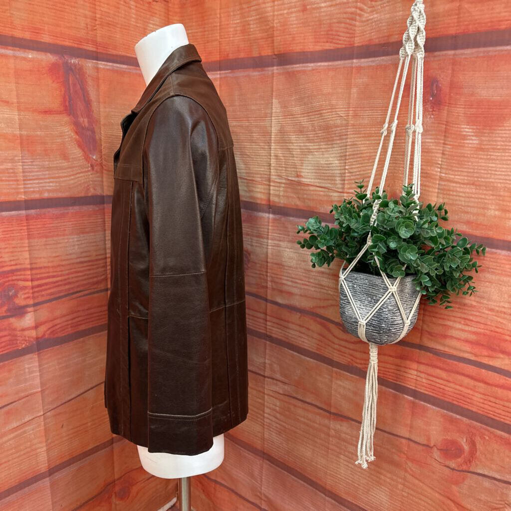 Wilson's Leather Brown Jacket