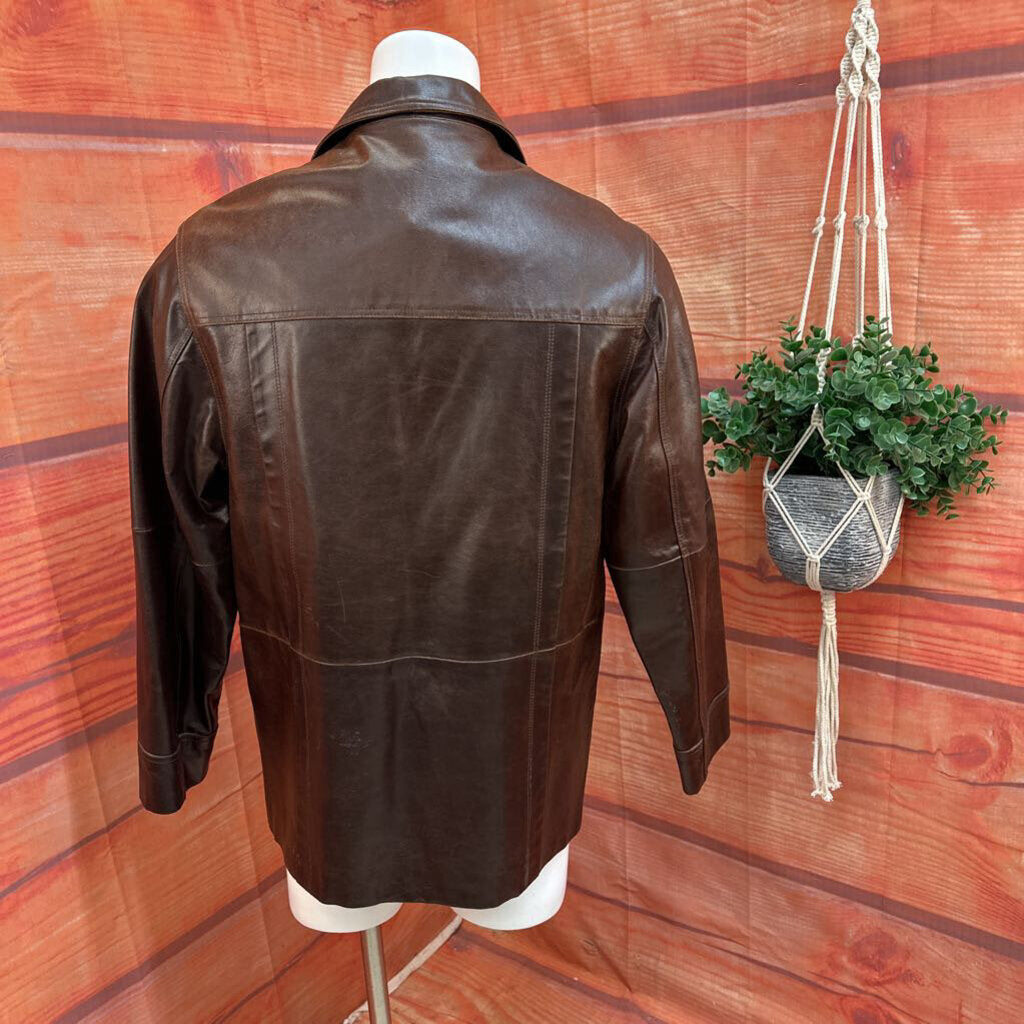 Wilson's Leather Brown Jacket