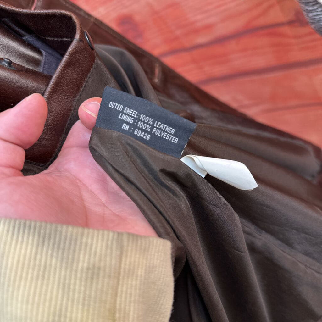Wilson's Leather Brown Jacket