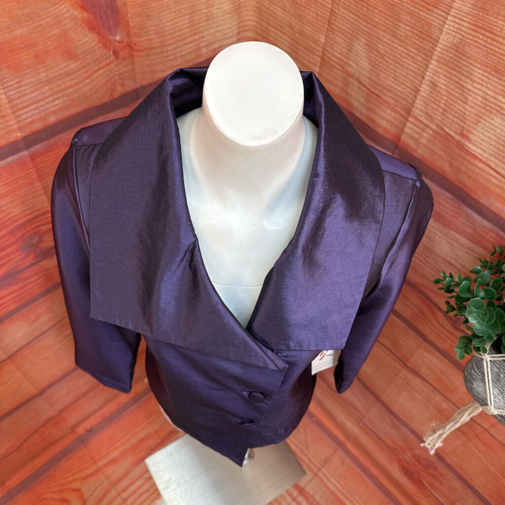 Rarities Purple Satin Jacket