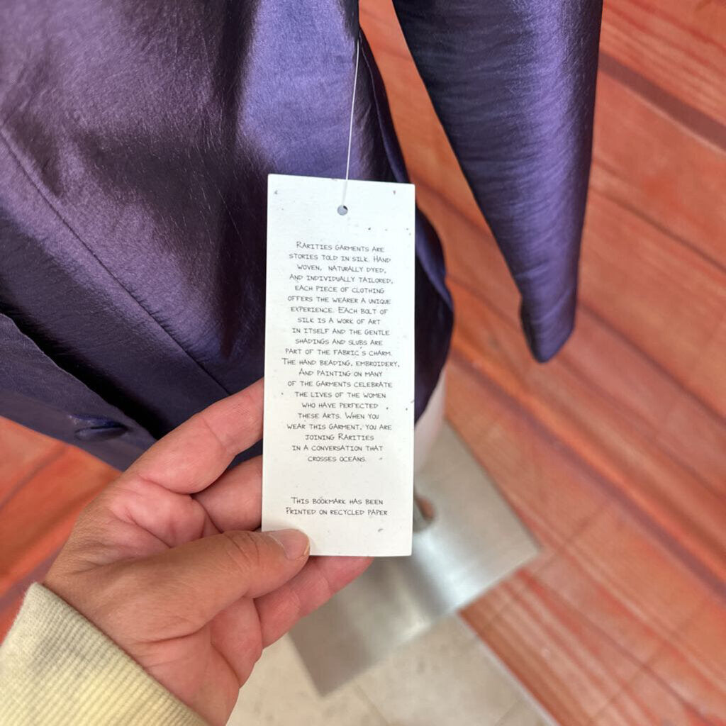Rarities Purple Satin Jacket