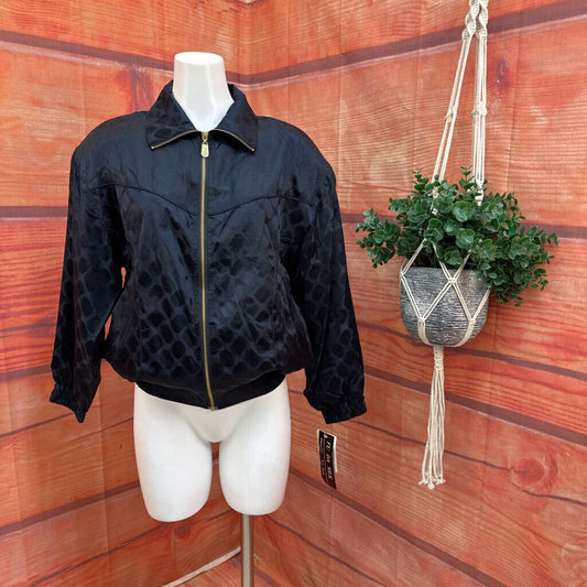 Vintage Black Light Jacket by Fu Da International