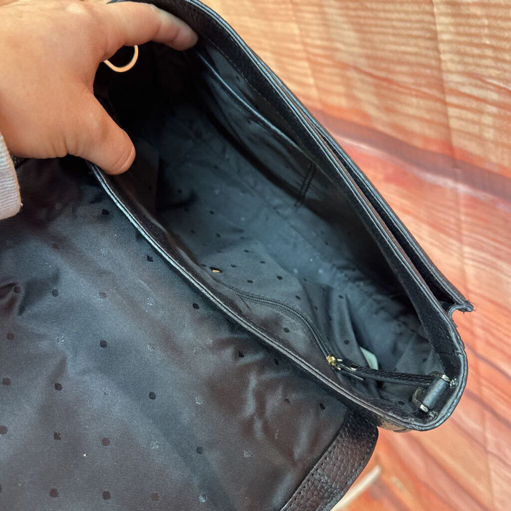 Kate Spade New York Black Leather Handbag