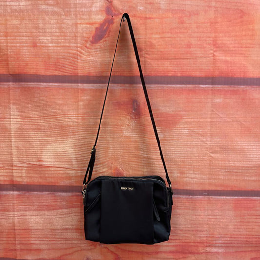 Ellen Tracy Black Crossbody Bag