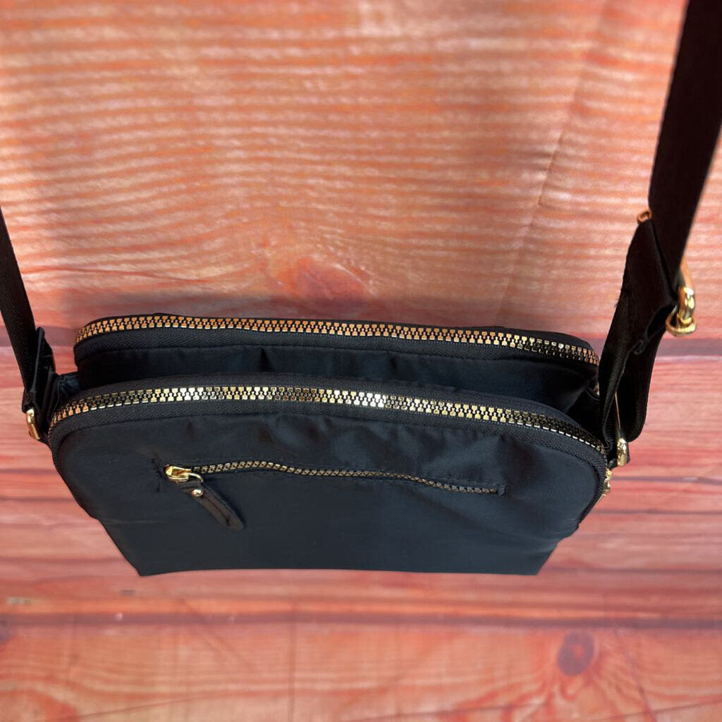 Ellen Tracy Black Crossbody Bag