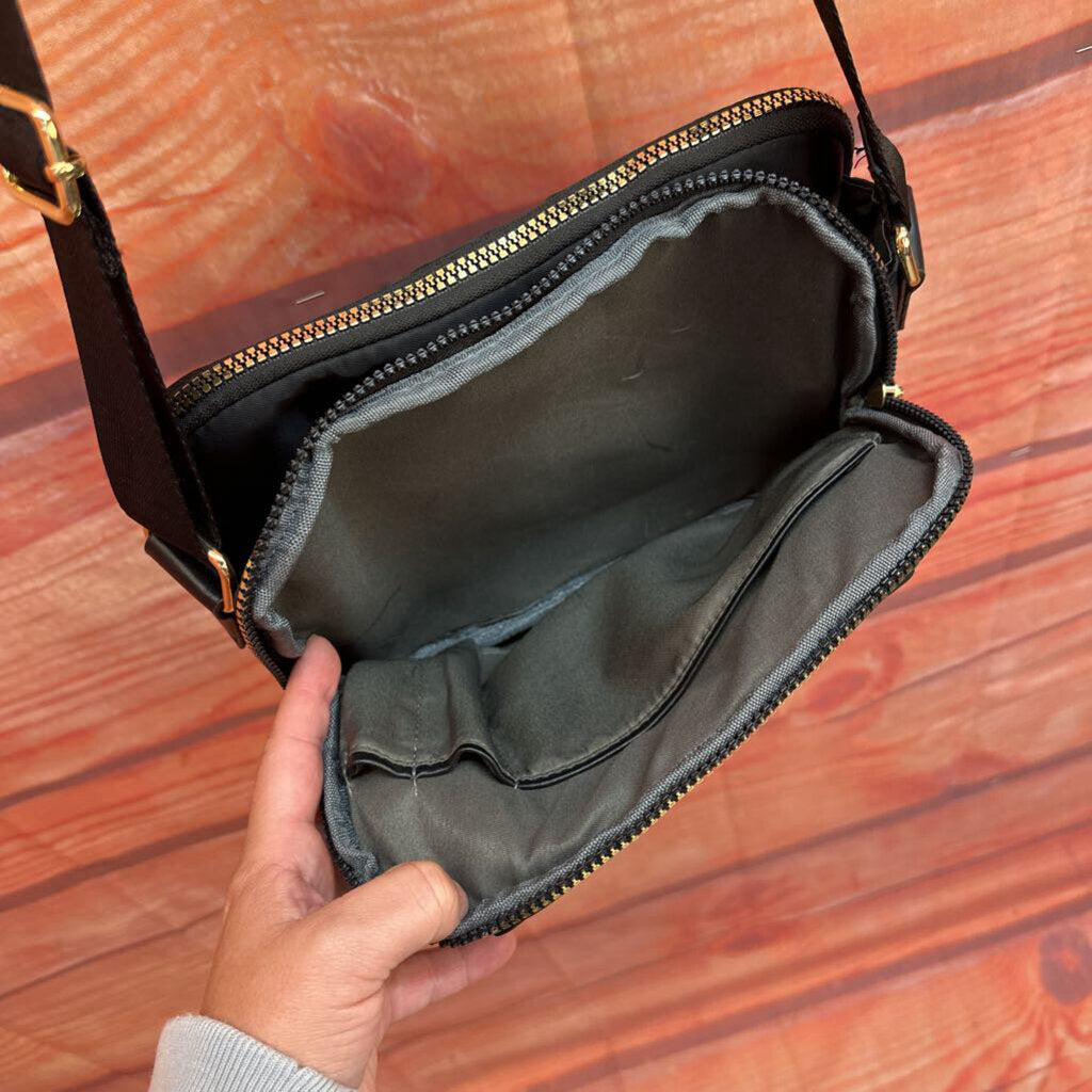 Ellen Tracy Black Crossbody Bag