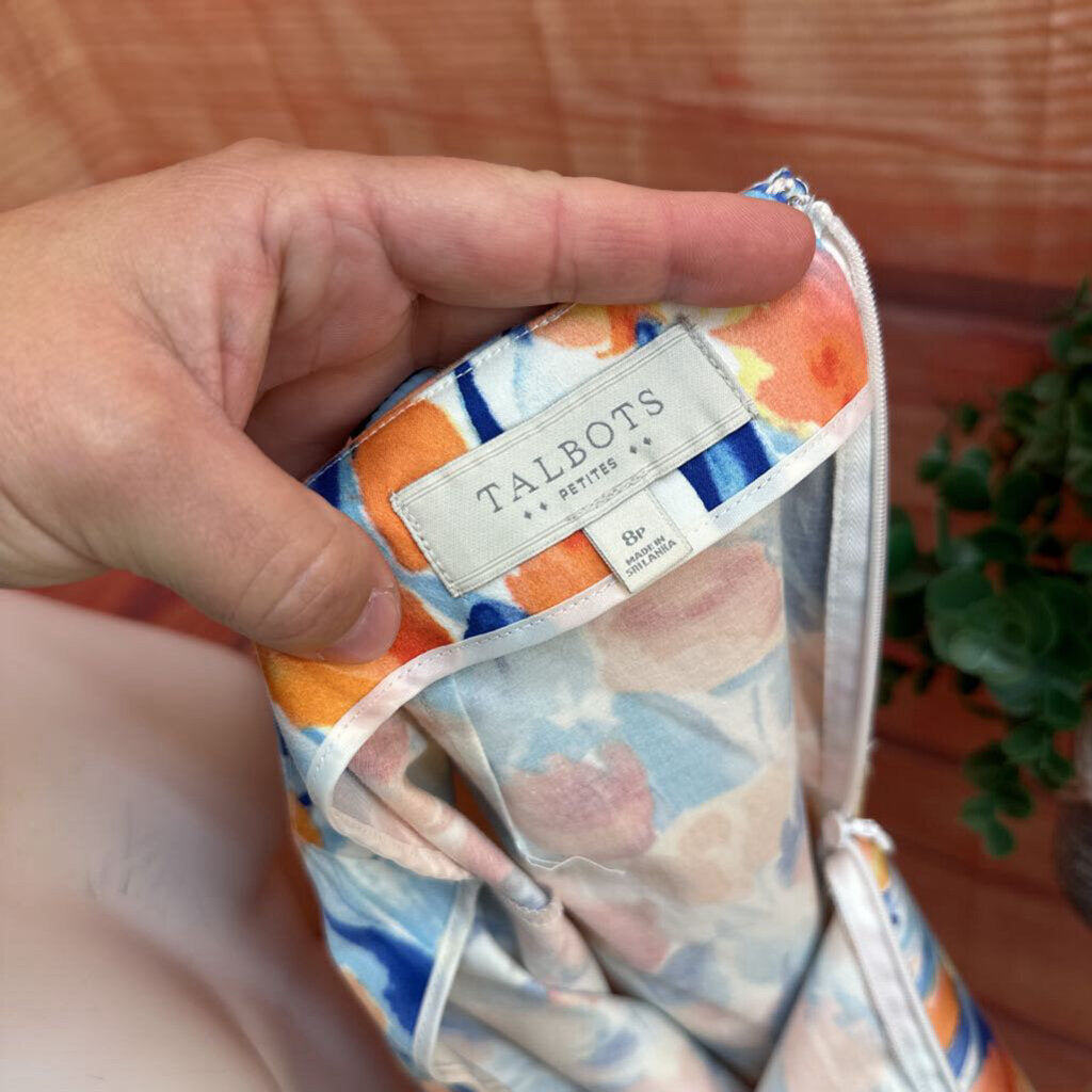 Talbots Floral Print Skirt