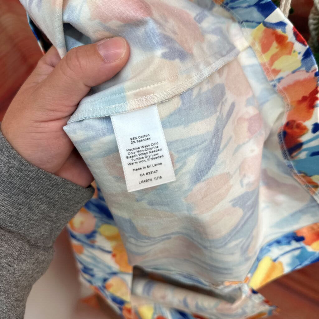 Talbots Floral Print Skirt