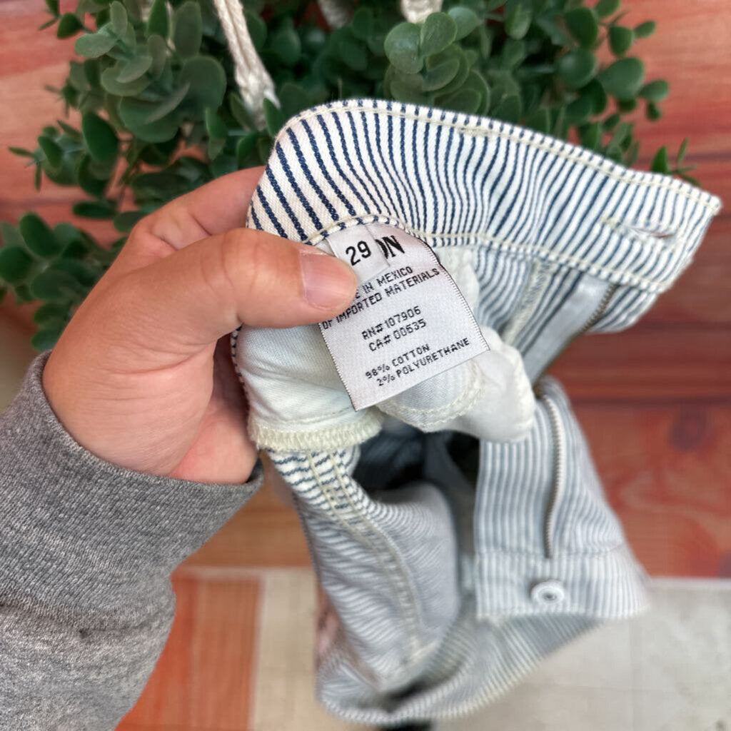 New Hudson Women's Striped Jeans