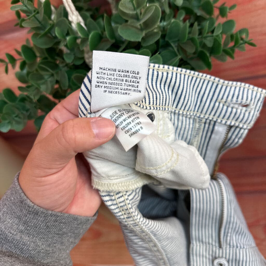 New Hudson Women's Striped Jeans