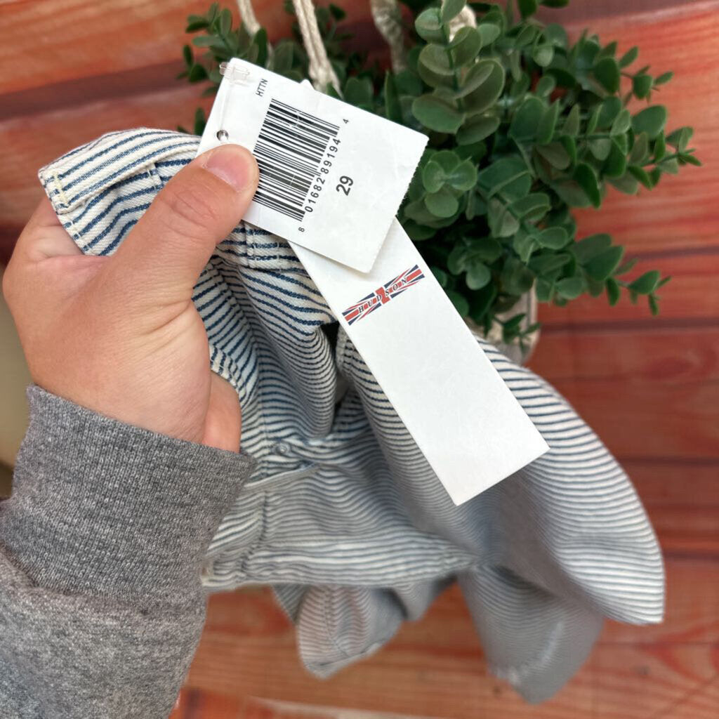 New Hudson Women's Striped Jeans