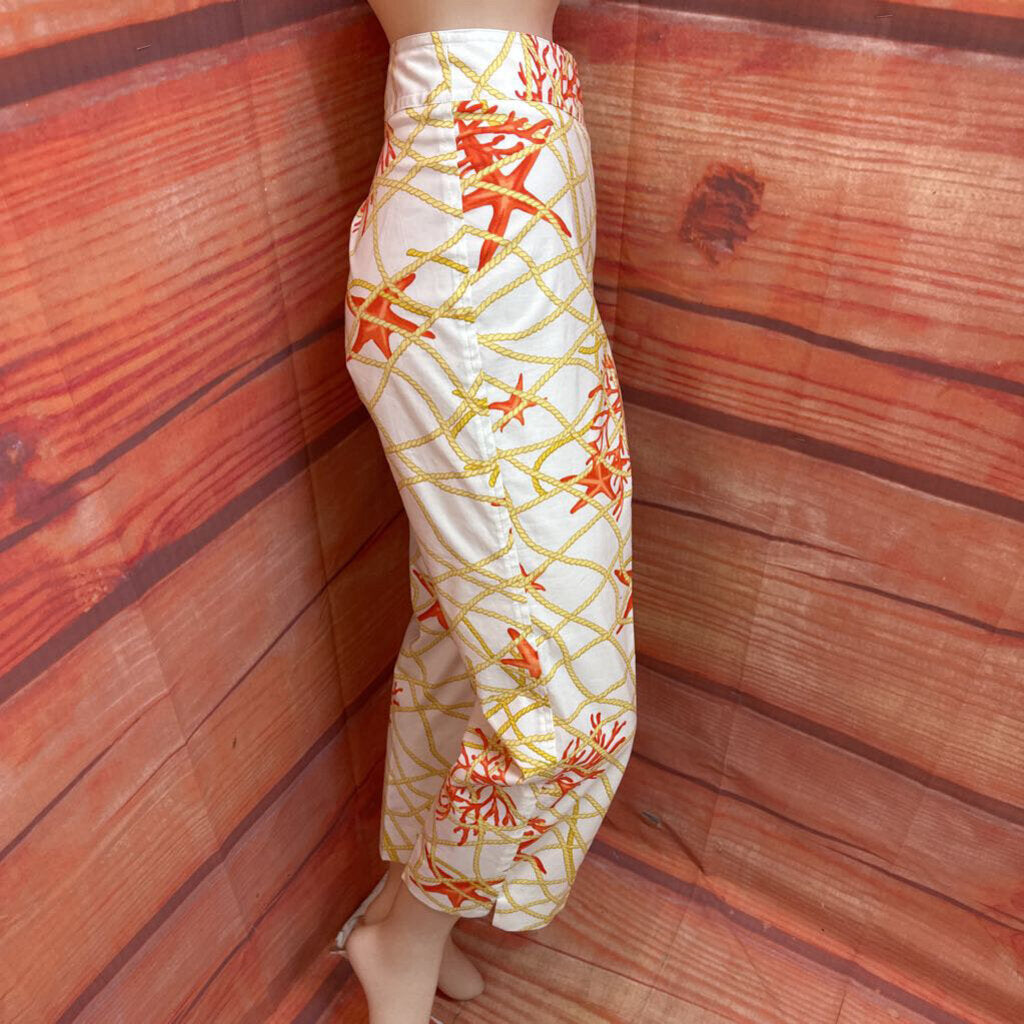 J.McLaughlin Women's Coral Print Pants