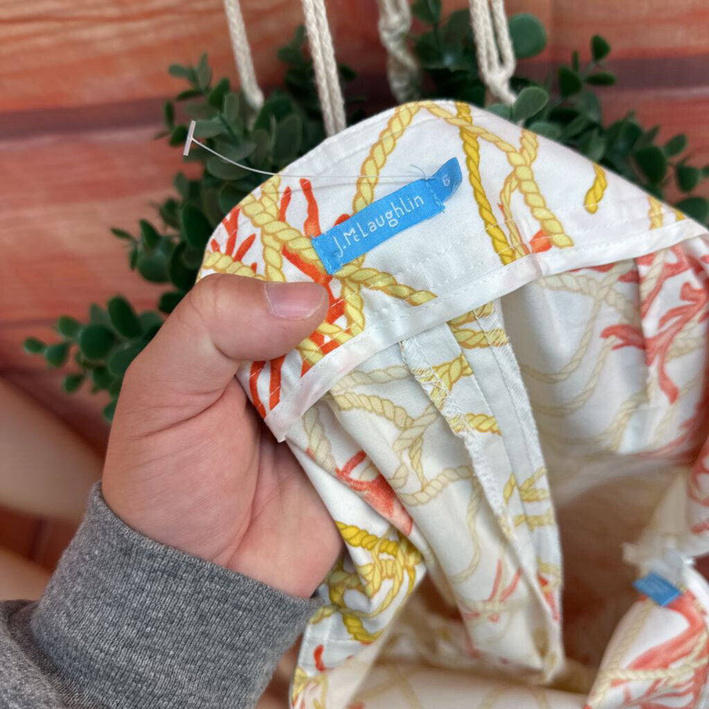 J.McLaughlin Women's Coral Print Pants