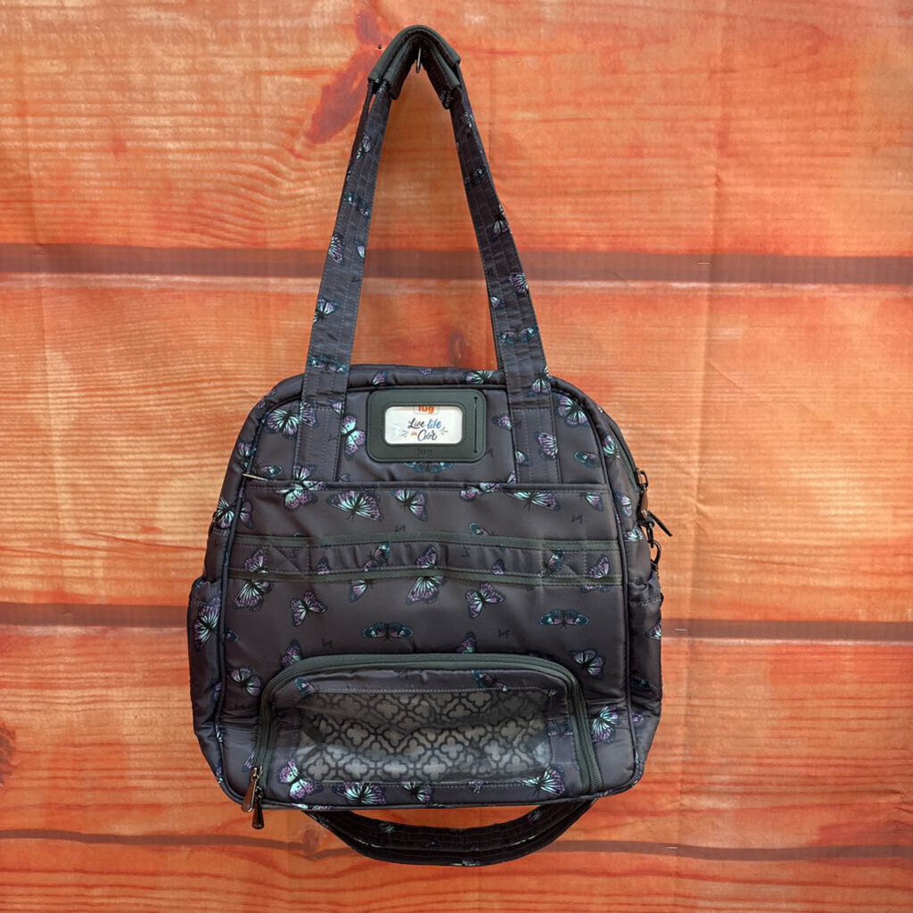 Lug Puddle Jumper LE Butterfly Print Diaper Bag