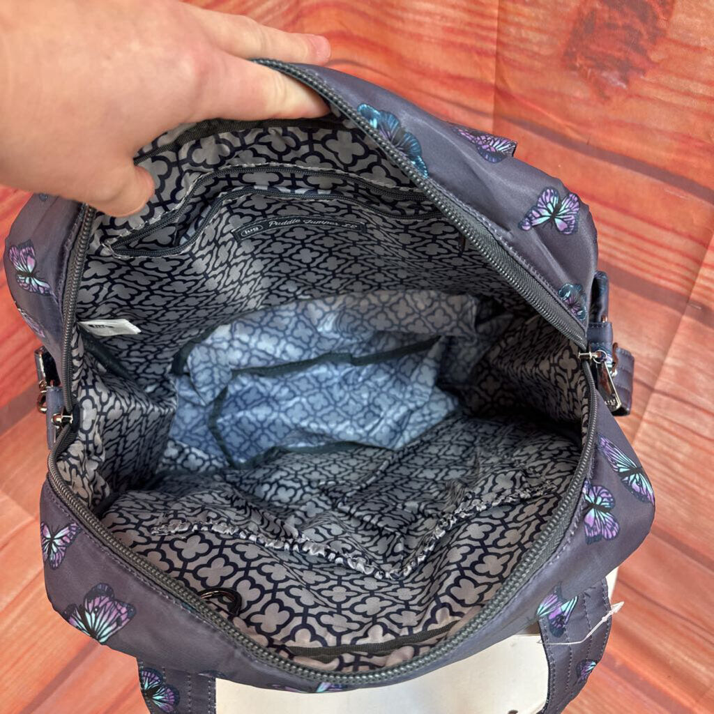 Lug Puddle Jumper LE Butterfly Print Diaper Bag