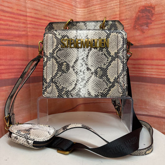 Steve Madden Snakeskin Print Handbag