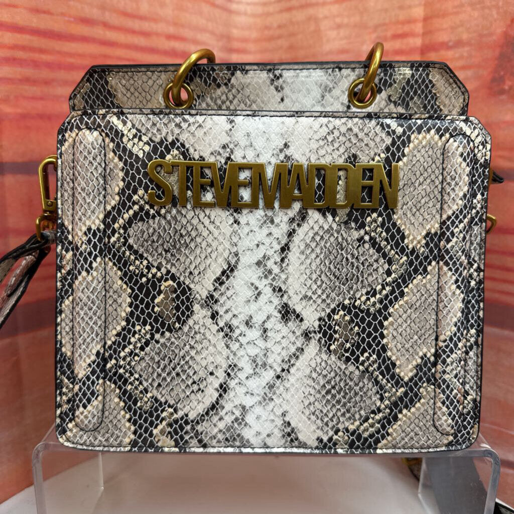 Steve Madden Snakeskin Print Handbag
