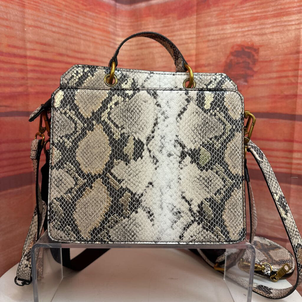 Steve Madden Snakeskin Print Handbag