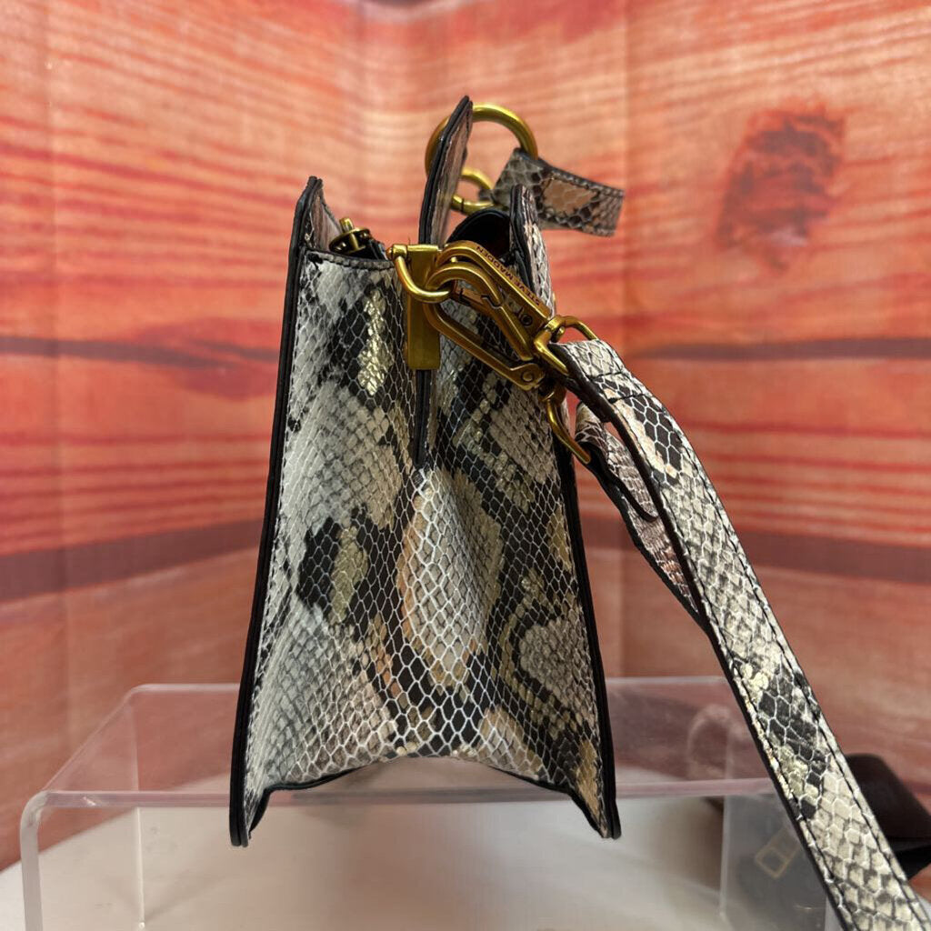 Steve Madden Snakeskin Print Handbag