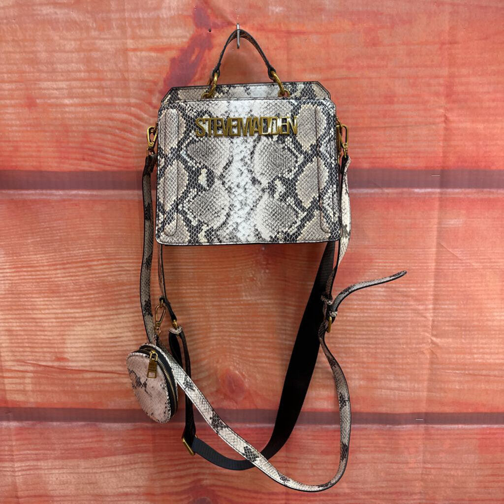 Steve Madden Snakeskin Print Handbag