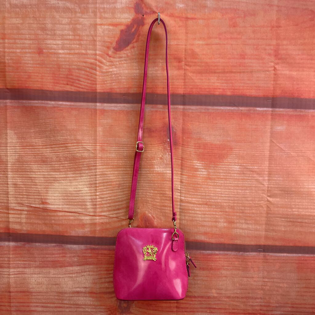 Pink Leather Handbag by Morabito