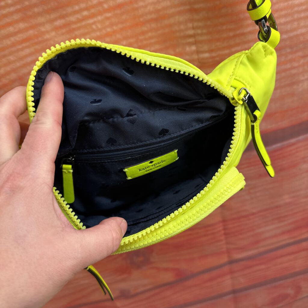 Kate Spade Neon Yellow Crossbody Bag