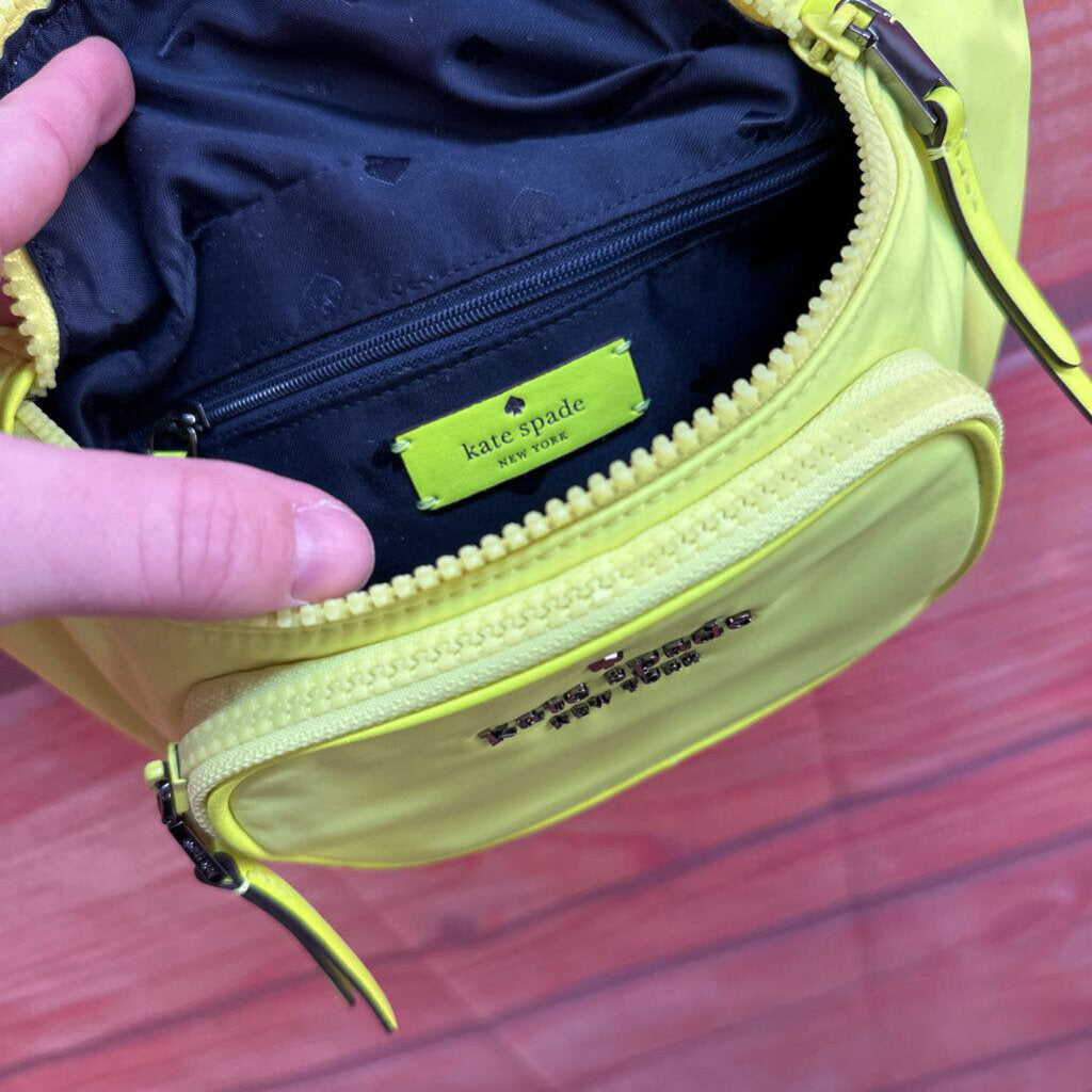 Kate Spade Neon Yellow Crossbody Bag