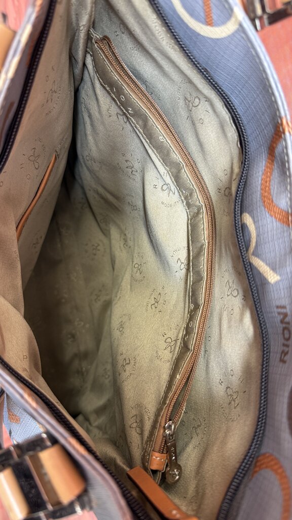 Rioni Blue Tote Bag