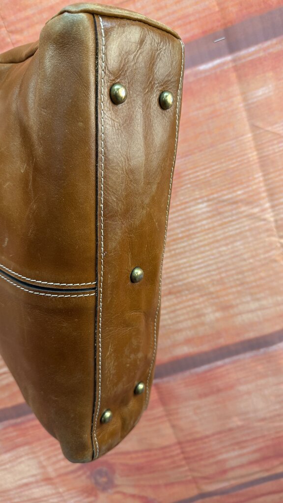 Patricia Nash Brown Leather Handbag