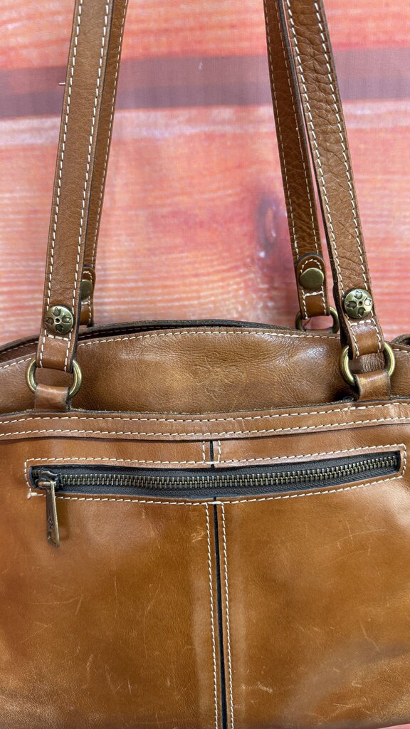 Patricia Nash Brown Leather Handbag