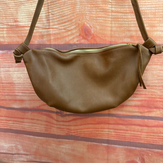 Erin Templeton Brown Leather Crossbody Bag